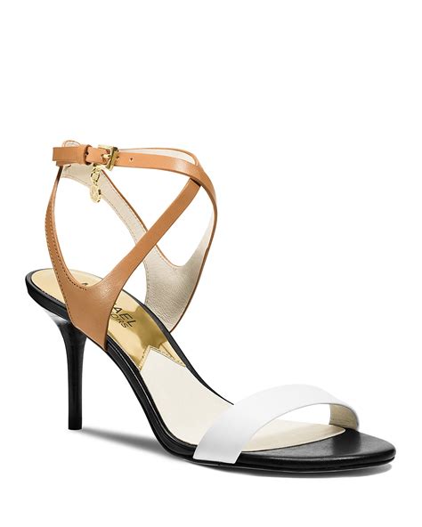 michael kors damon sandals|Michael Kors strappy sandals.